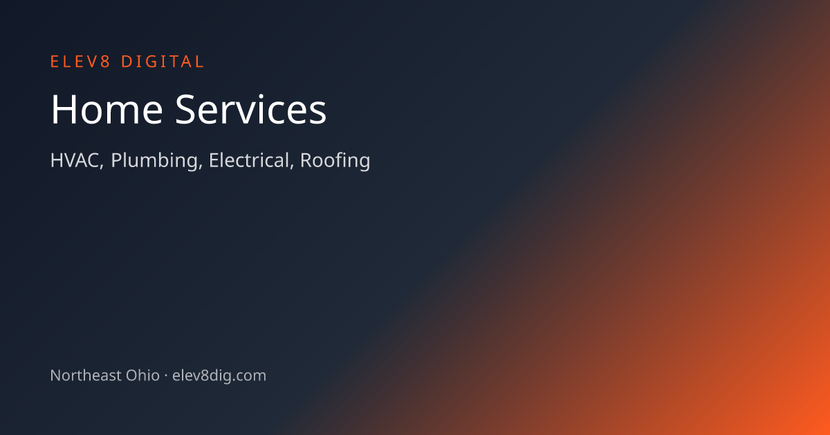 HVAC Marketing Cleveland OH | Home Services Lead Recovery | Elev8 ...
